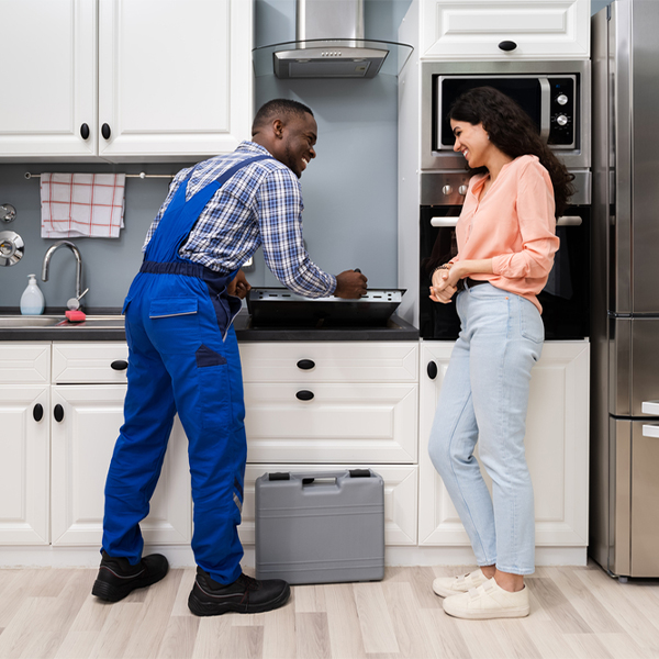 can you provide an estimate for cooktop repair before beginning any work in Palm Tree NY